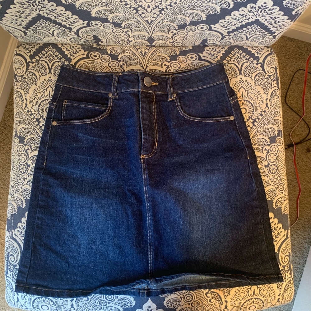 Jean skirt